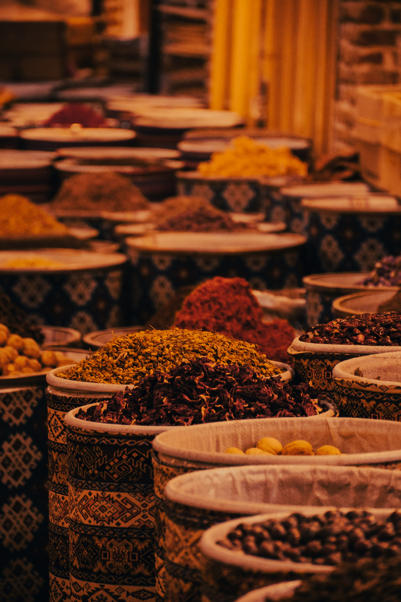 Souk intérieur Maroc